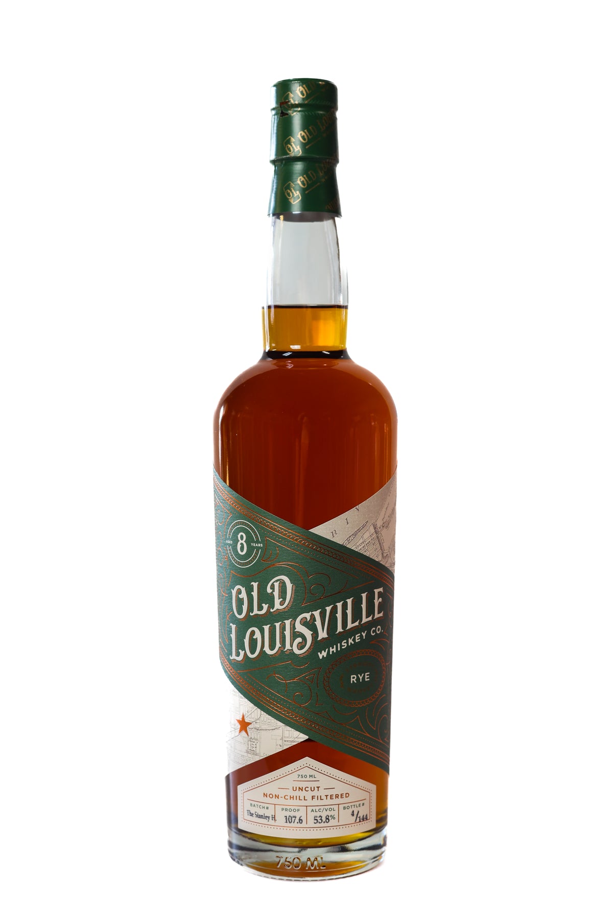 Old Louisville Whiskey Co. 8 Year old Straight Rye Whiskey