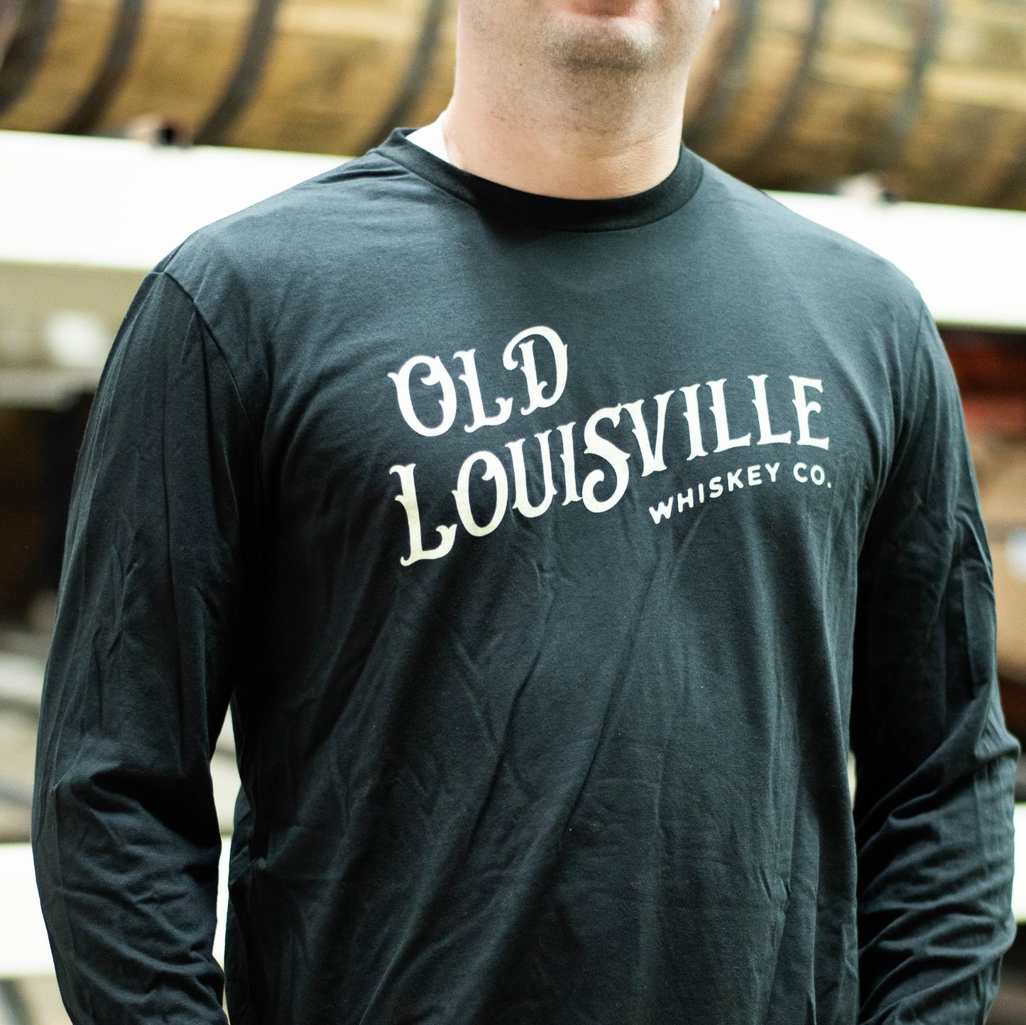 Old Louisville Whiskey Co Black Long Sleeve Shirt