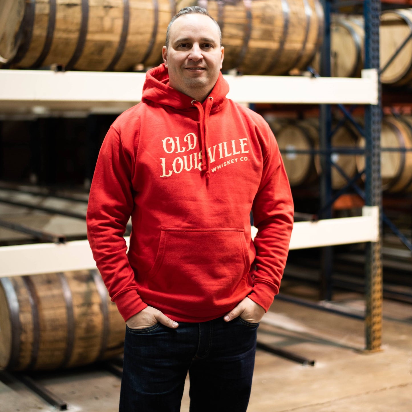 Old Louisville Whiskey Co Hoodie - Red