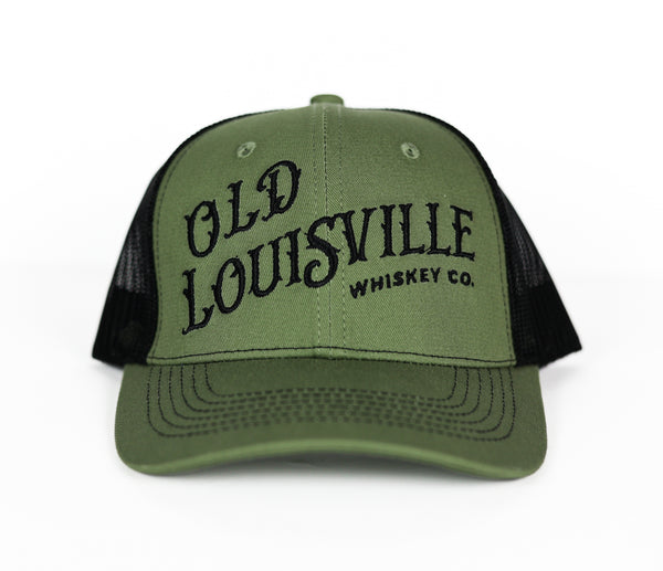 Old Louisville Whiskey Co Army Green Hat