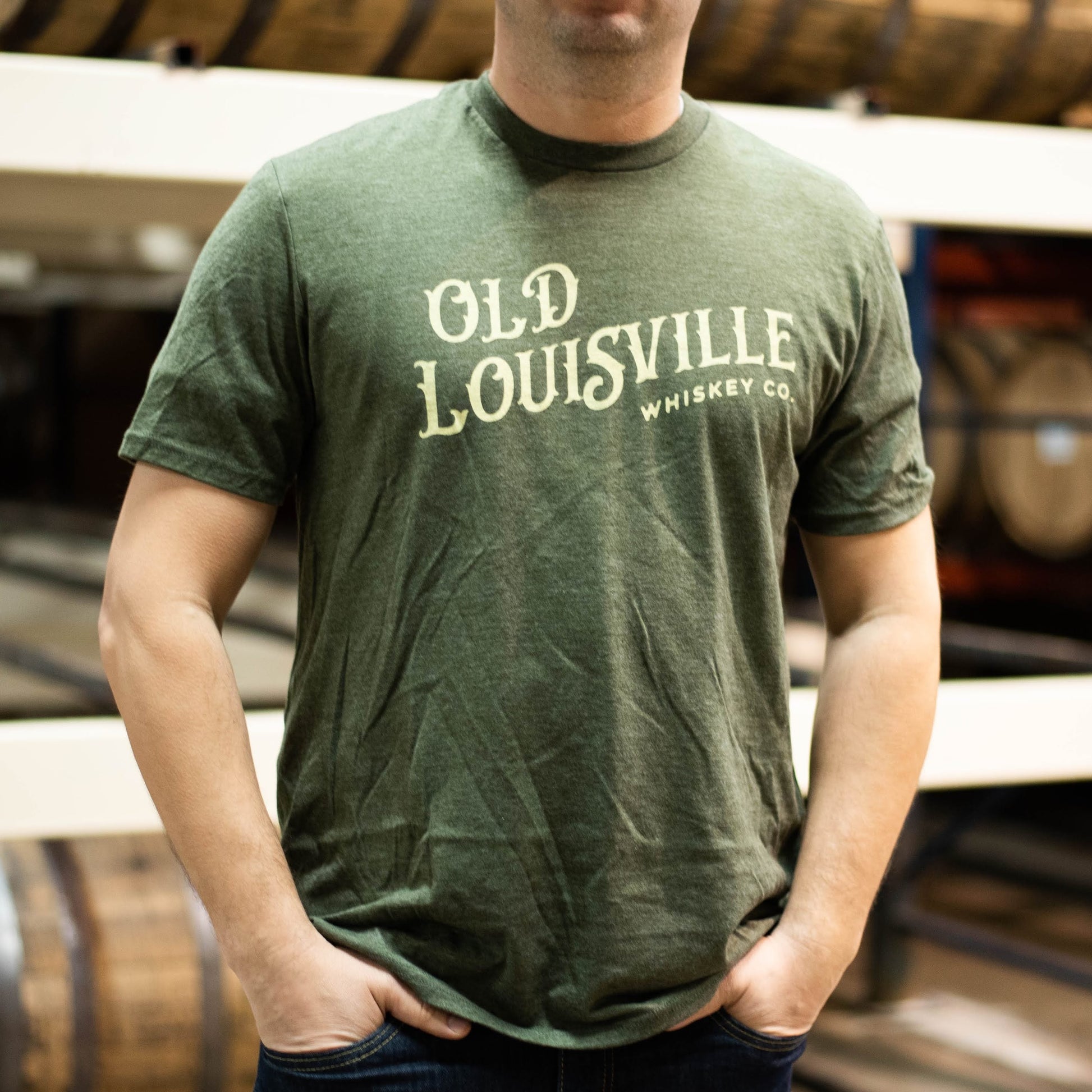 Old Louisville Whiskey Co Blue T-Shirt
